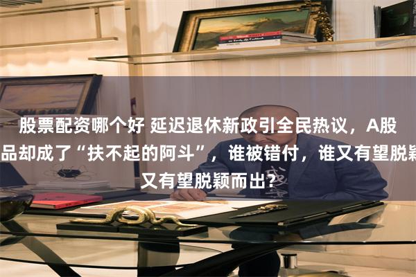 股票配资哪个好 延迟退休新政引全民热议，A股养老产品却成了“扶不起的阿斗”，谁被错付，谁又有望脱颖而出？